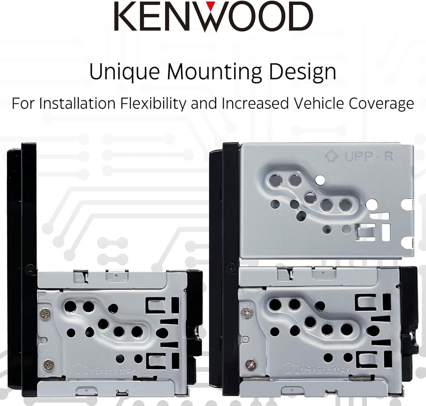 Kenwood DMX5710S 6.8"AM FM Bluetooth Car Stereo- Wireless Apple CarPlay, Android Auto, CMOS-230LP Camera