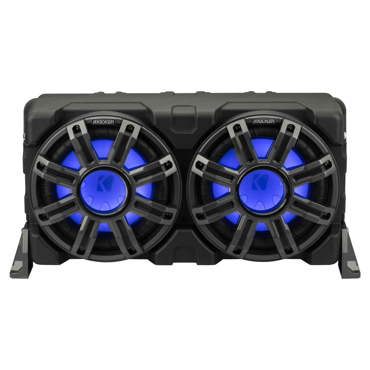 Kicker 51MWLE104 - MWE 10-Inch Loaded Premium Marine Sub Encl w/Passive Radiator