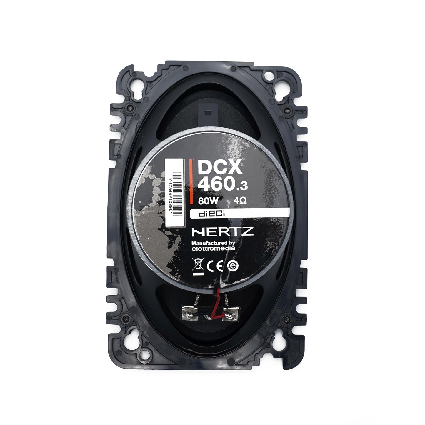 Hertz Dieci Series DCX 460.3 4x6 Two-Way Coaxial Speakers - Pair