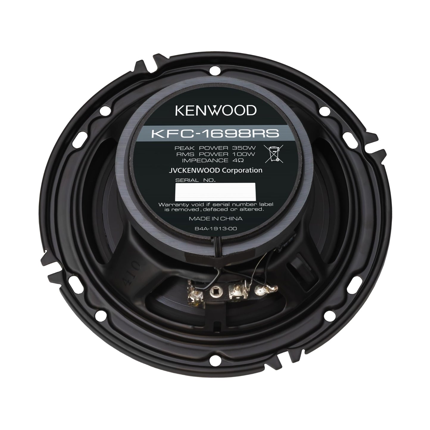 Kenwood KFC-1698RS 6-1/2" 2-Way Car Speakers 320W Peak Power (Pair)