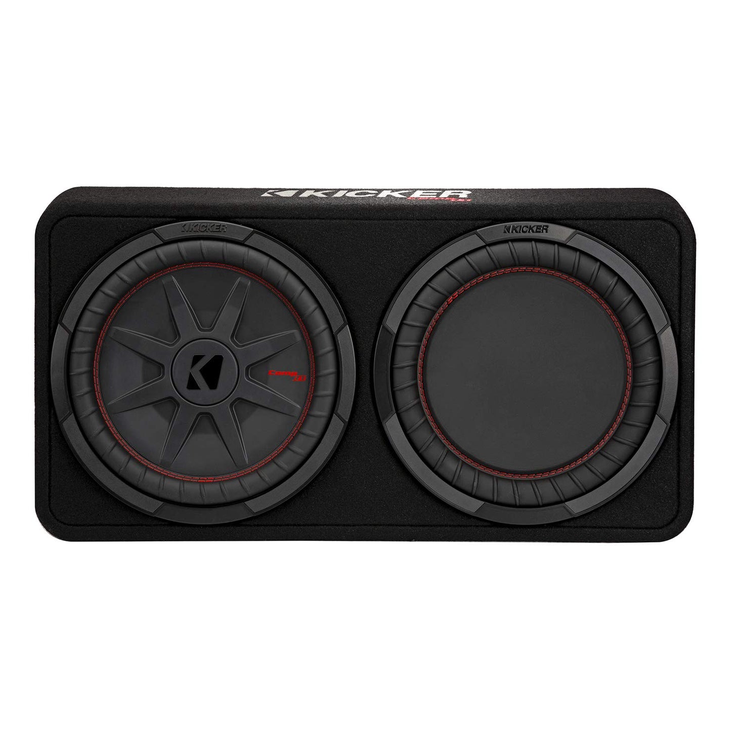 Kicker 48TCWRT122 CompRT 12" Subwoofer in Thin Profile Enclosure, 2 Ohm