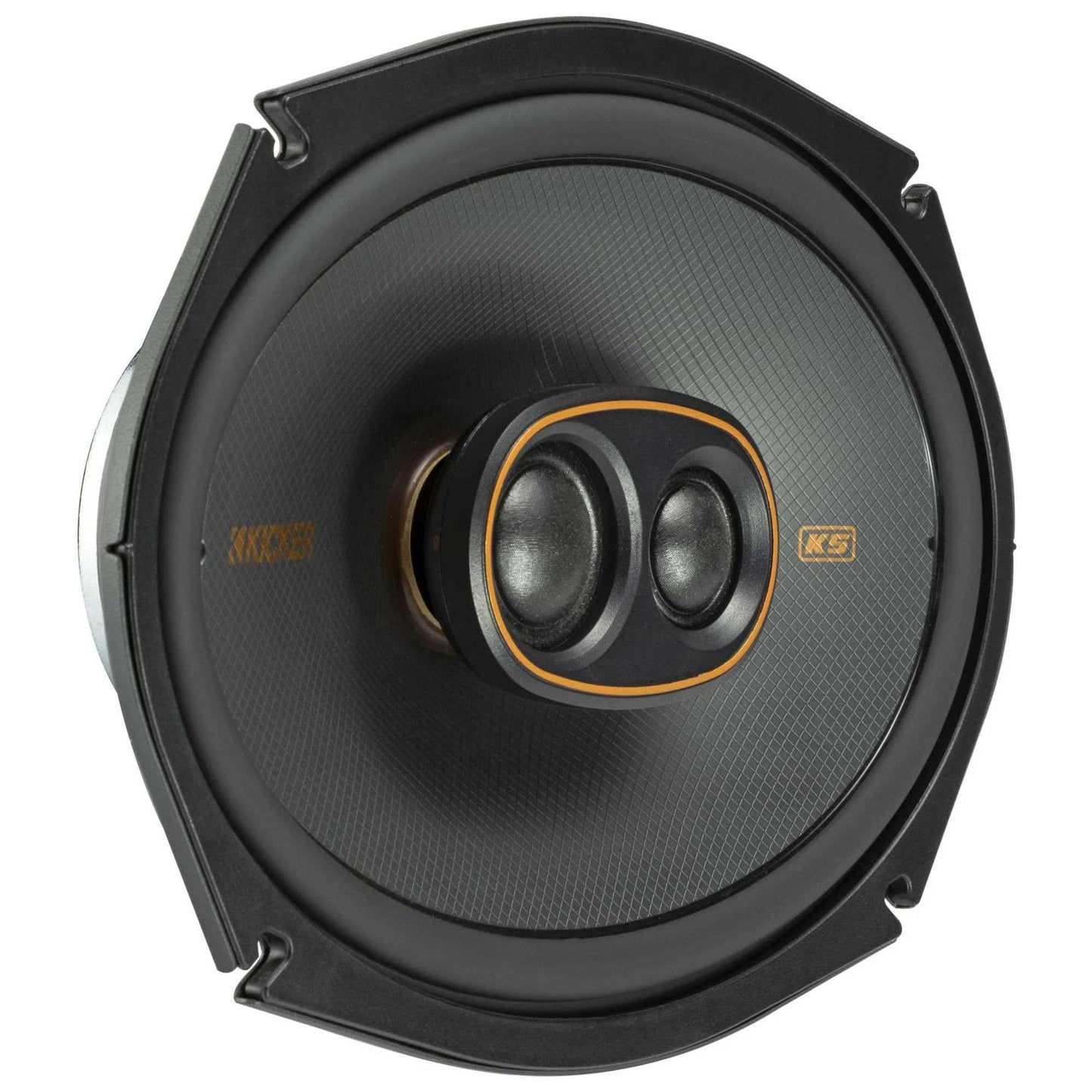 Kicker 51KSC69304 Coaxial Speaker System, 3-Way Design, Pair, 6" x 9"