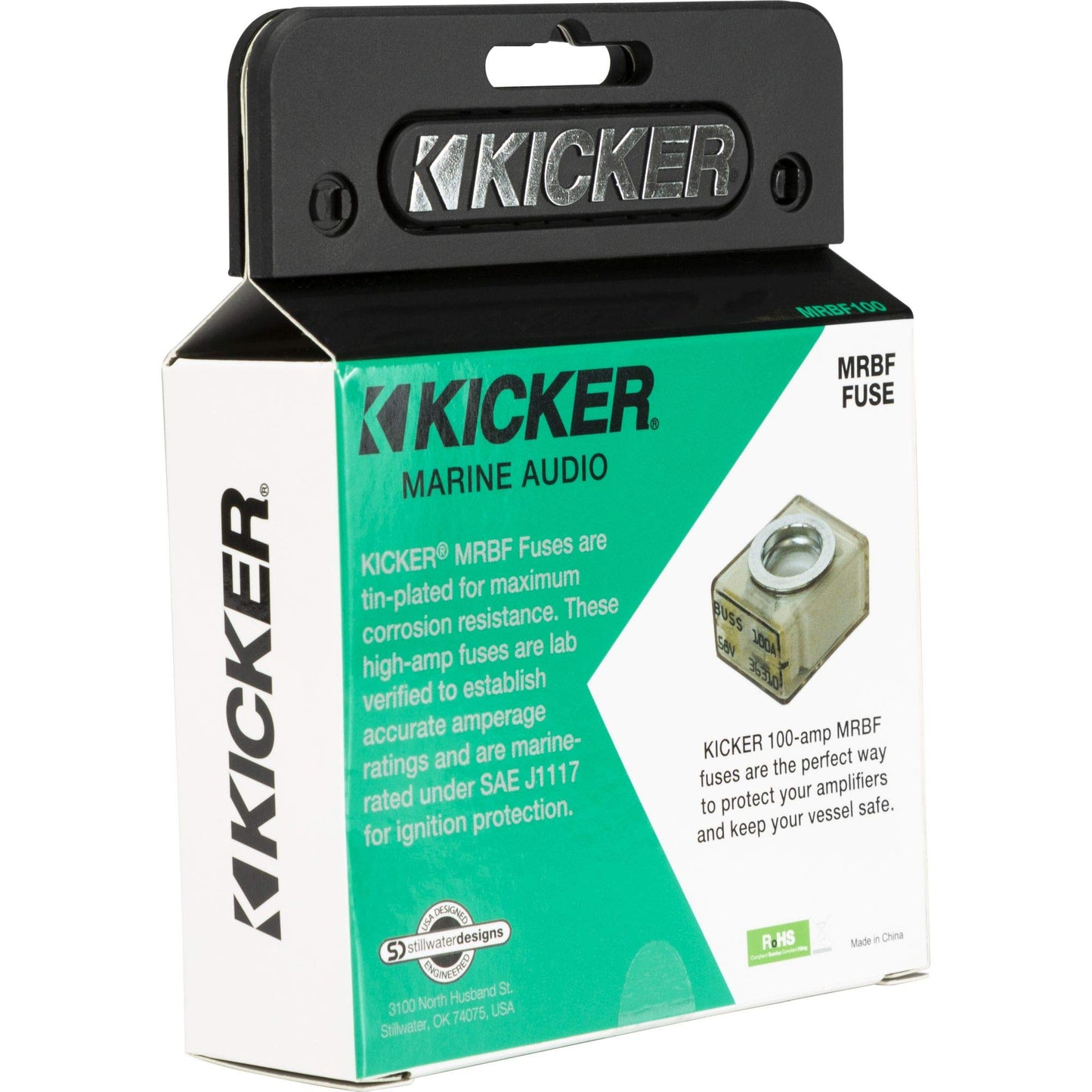 Kicker 47MRBF100 ABYC Compliant 100 Amp Marine Fuse