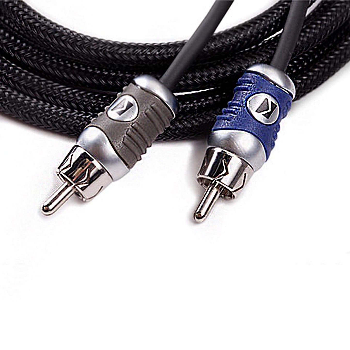 Kicker 46QI46 Q-Series 4-Channel RCA Interconnects, 6.0 Meter