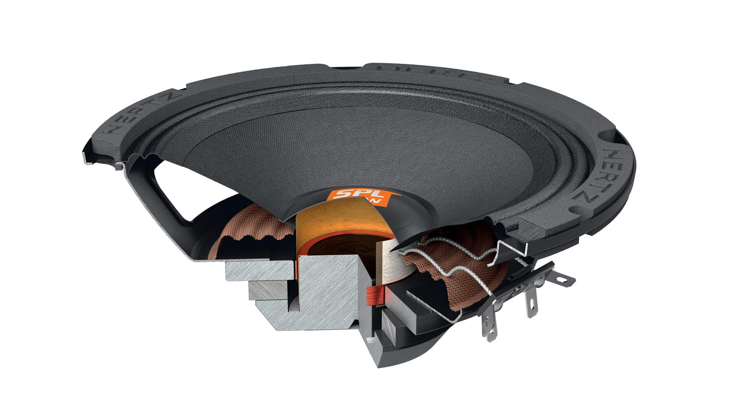 Hertz SPL Show SV 165 NEO 6.5" 4-Ohm SPL Midrange Speaker Drivers (Pair)