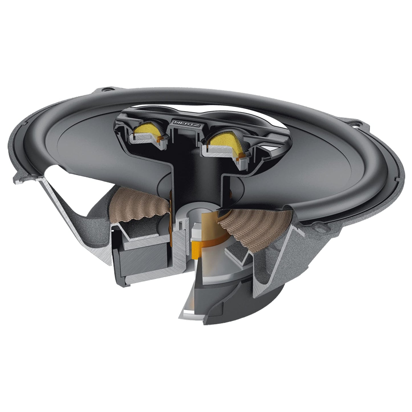 Hertz Mille Pro Series MPX 690.3 6x9 Pro Audio Three-Way Coaxial Speakers (Pair)