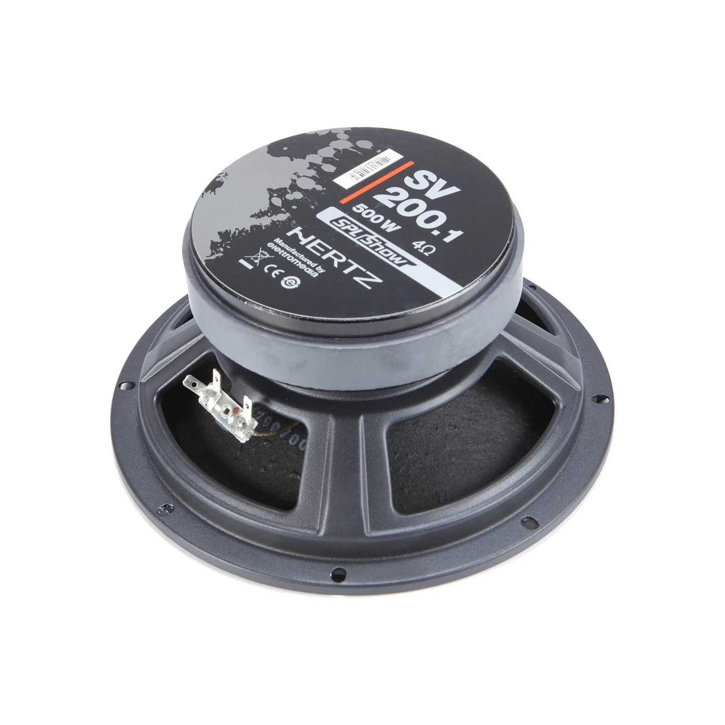 Hertz SPL Show SV 200.1 8 in. (200mm) SPL 4-Ohm Midrange Speakers (Pair)