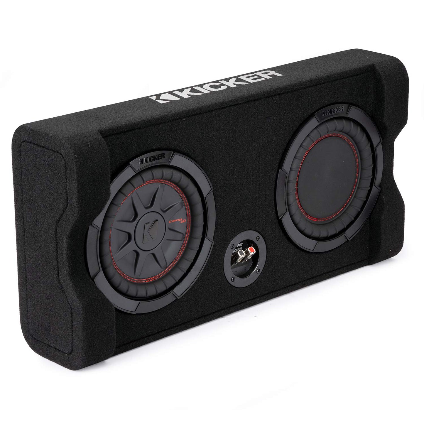 Kicker 48TRTP82 TRTP 8" Thin Down Firing Subwoofer w/ Passive Radiator Enclosure