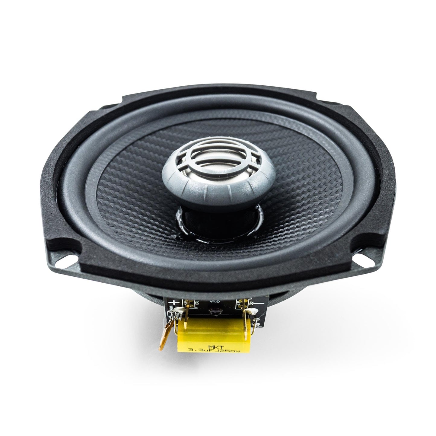 Kenwood eXcelon Excelon XM50R Rear Harley Davidson Motorcycle 5.25" 2-Way Coaxial Speakers (Pair)