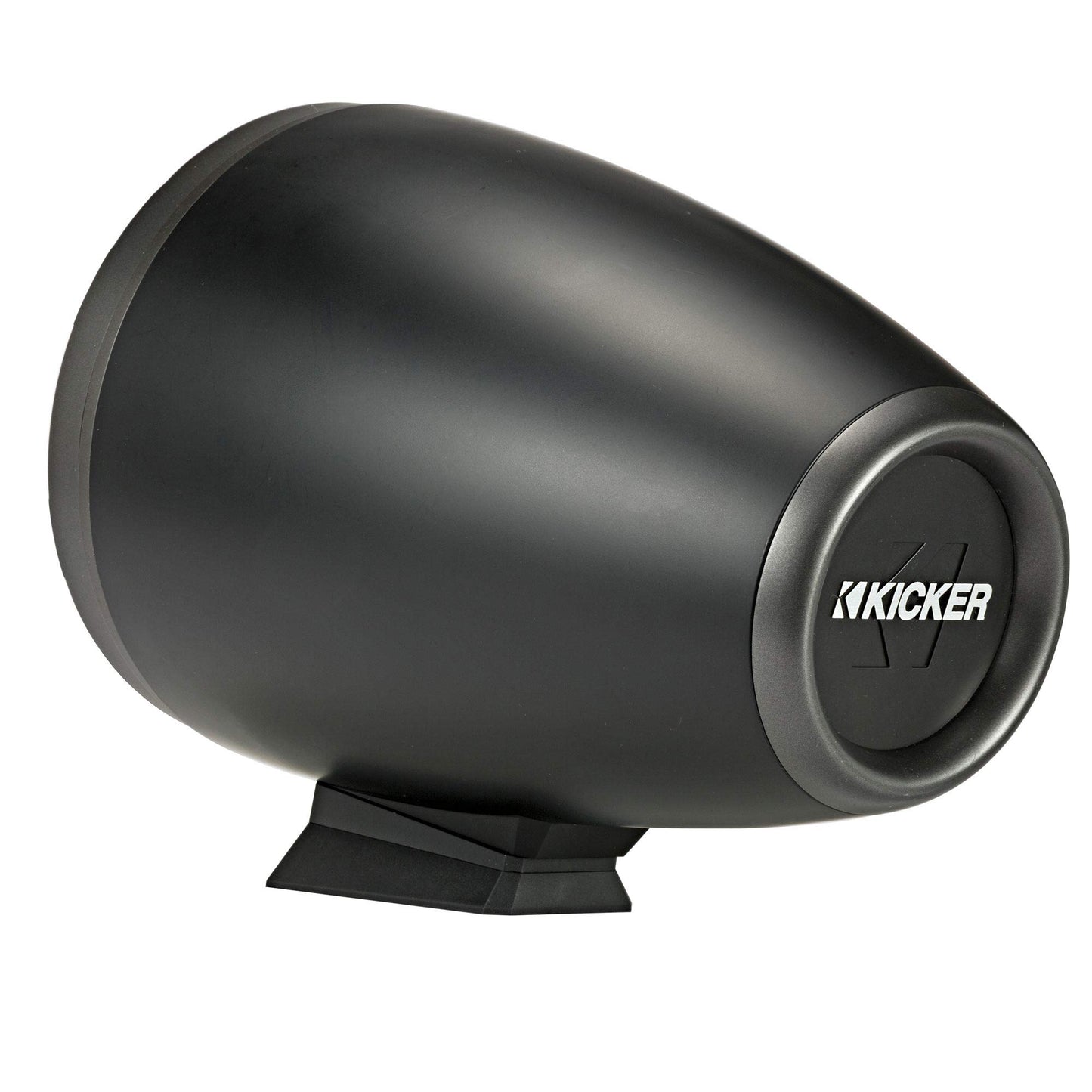 Kicker KMFC8 8" Flat Mount Loaded Marine Wake Towers, Black