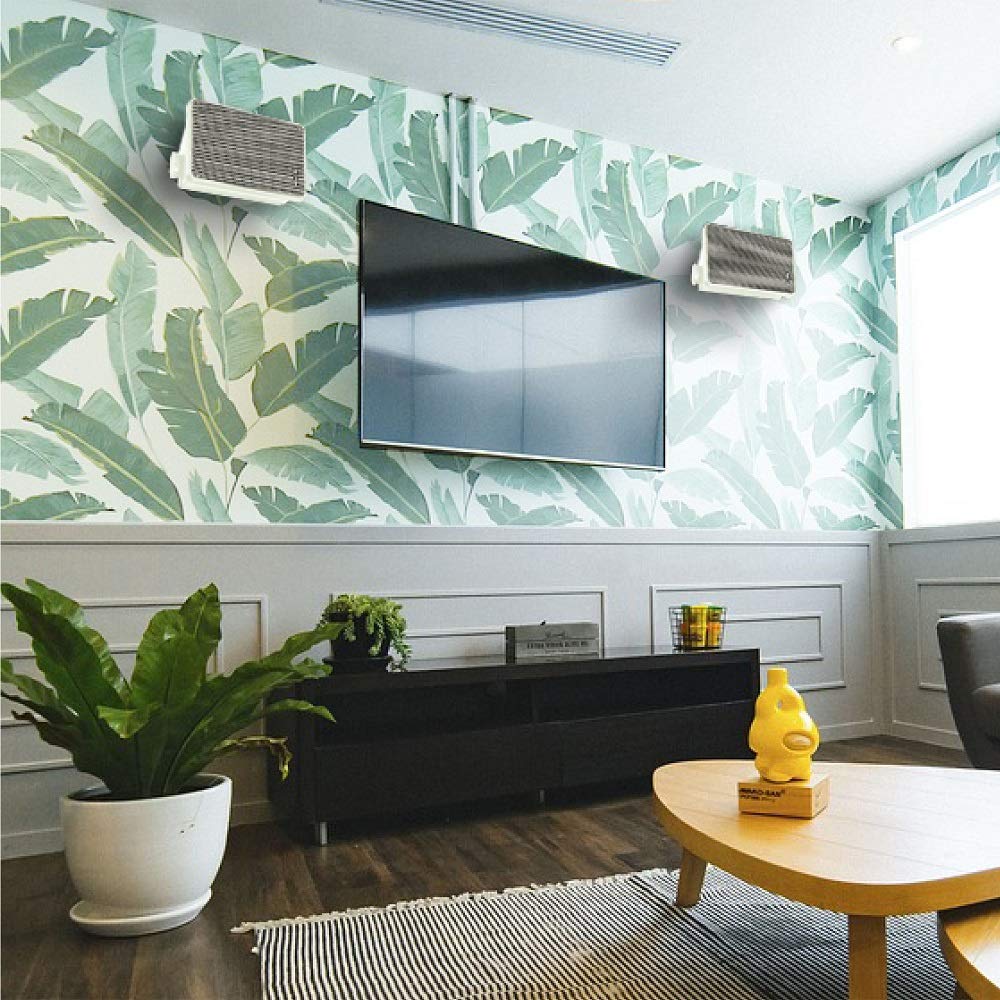 Kicker 46KB6G 2-Way Full Range Indoor Outdoor Speakers (Pair) Weatherproof Speakers (White)