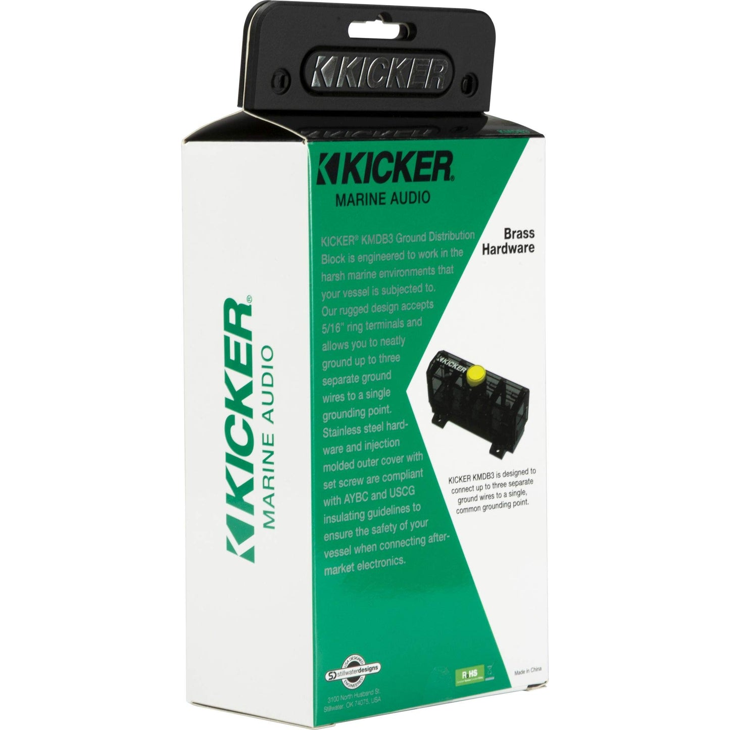 Kicker 47KMDB3 ABYC Compliant Ground Distribution Block