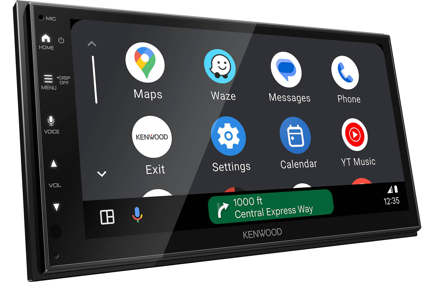 Kenwood DMX40S Mechless 6.8" AM FM Bluetooth Car Stereo- + SiriusXM SXV300V1 Satellite Tuner