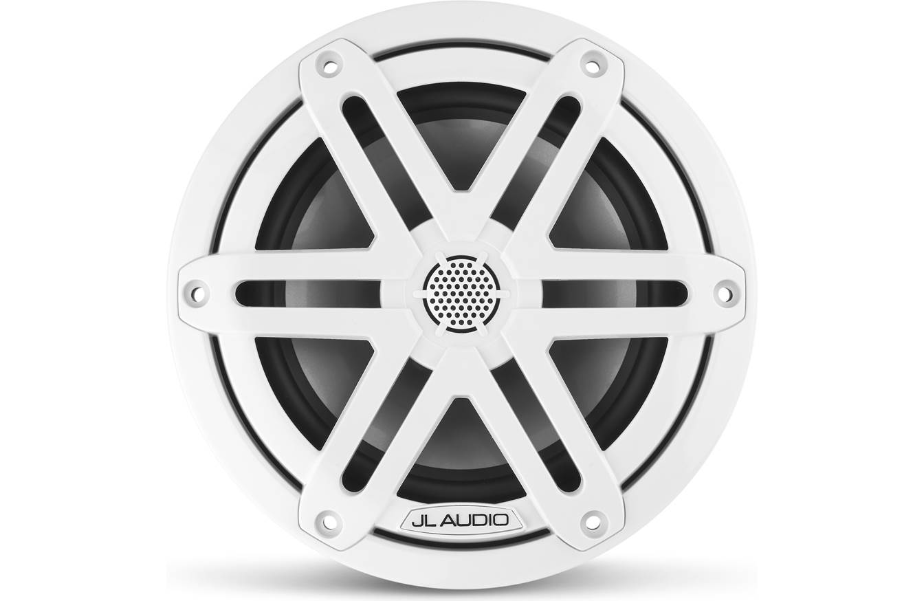JL Audio M3-650X-S-Gw 6.5-inch Marine Coaxial Speakers, White Sport Grilles 93514