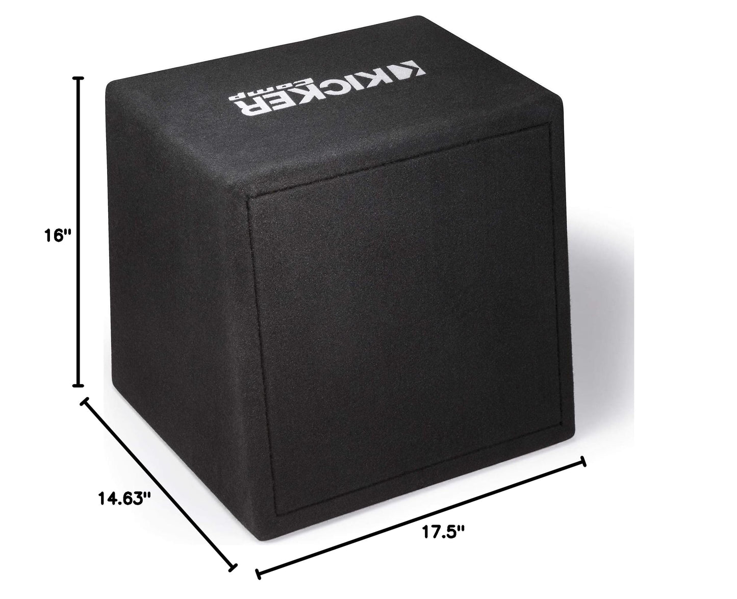 Kicker 43VC124 Comp 12-inch Subwoofer in Ported Enclosure, 4-Ohm