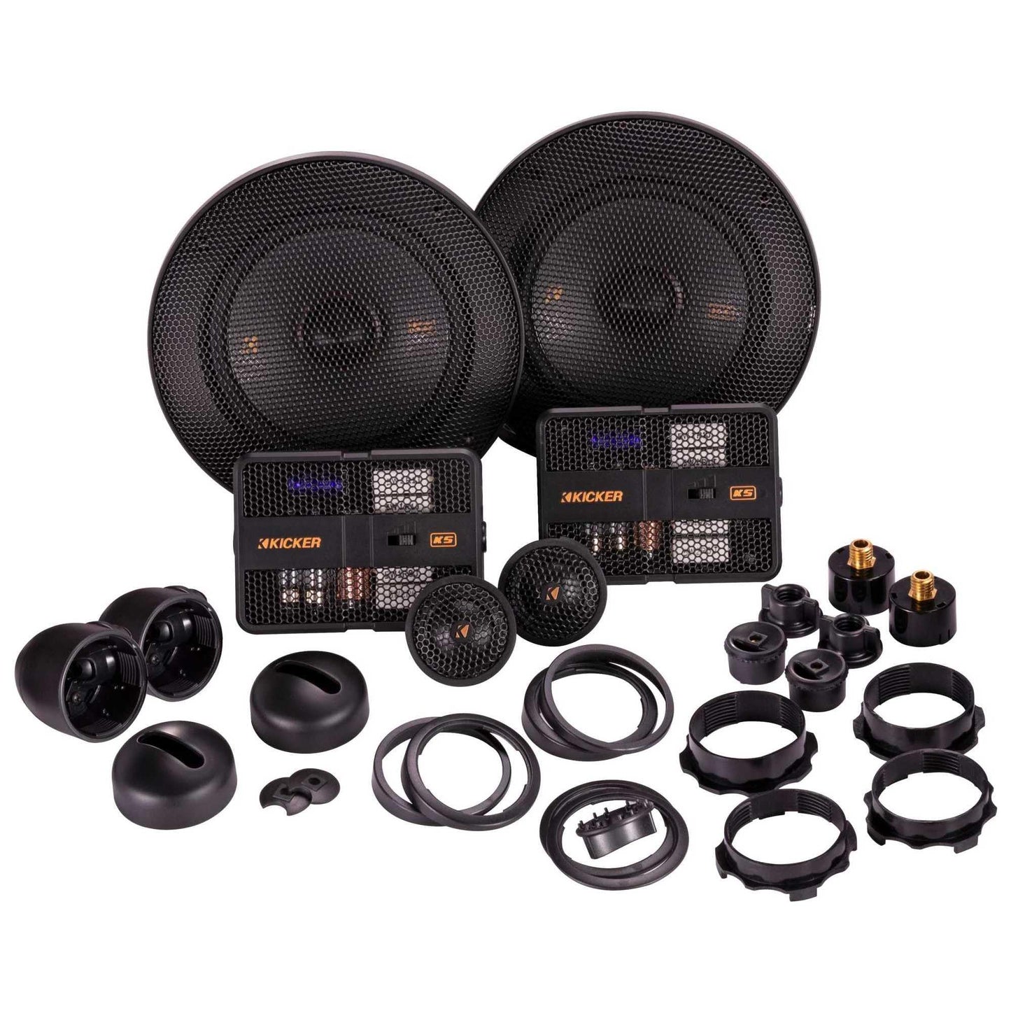 Kicker 51KSS504 KS-Series 5.25" Component System with 1" tweeters, 4-Ohm, Pair