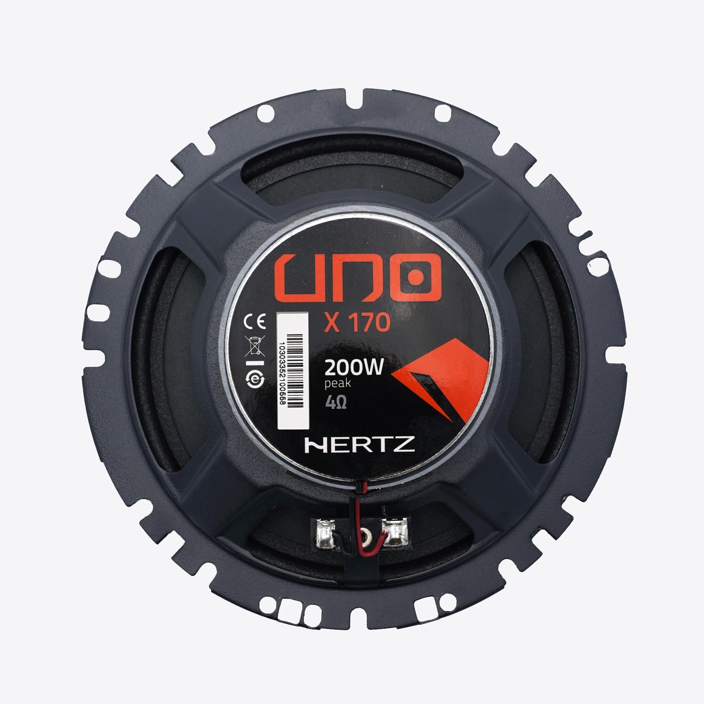 Hertz Uno Series X 170 6.75" Two-Way Coaxial Speakers (Pair)