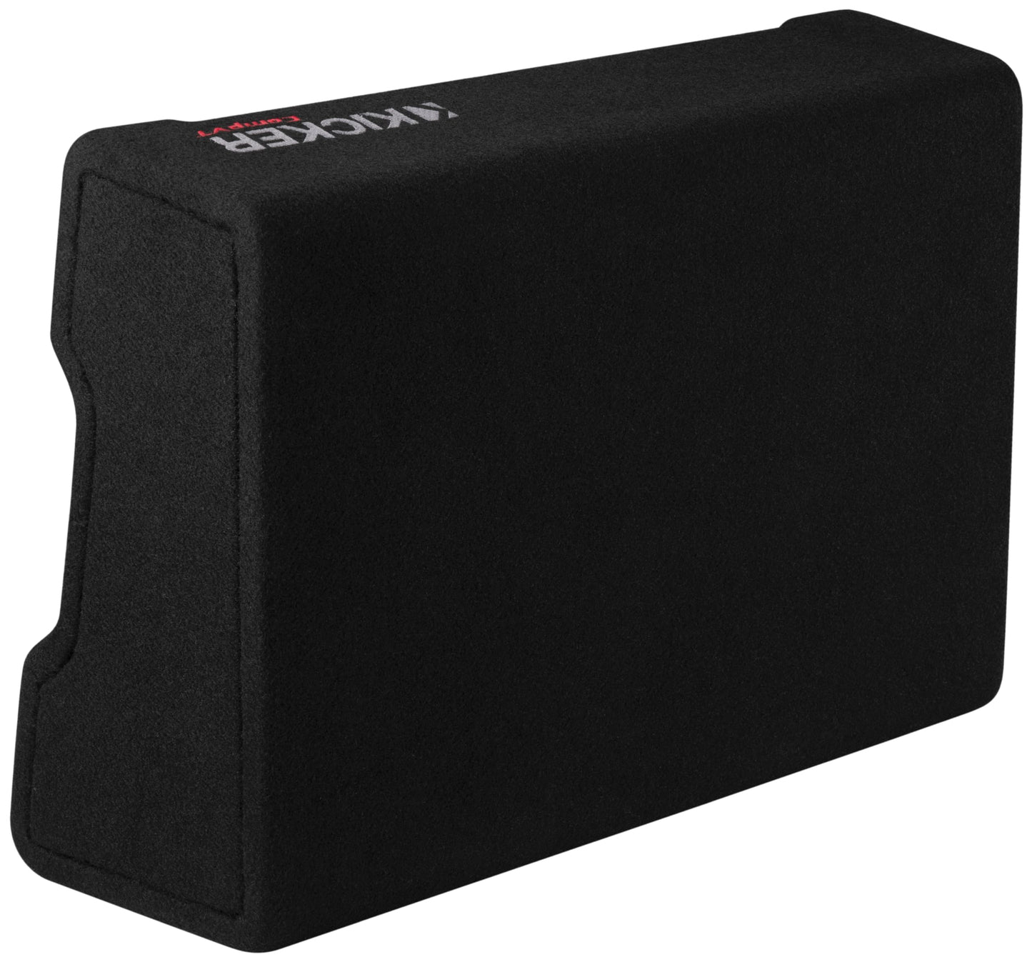 Kicker 52CVTDF122 CompVT 12" Down Firing Loaded Enclosure, 400 Watts RMS, 2-Ohms