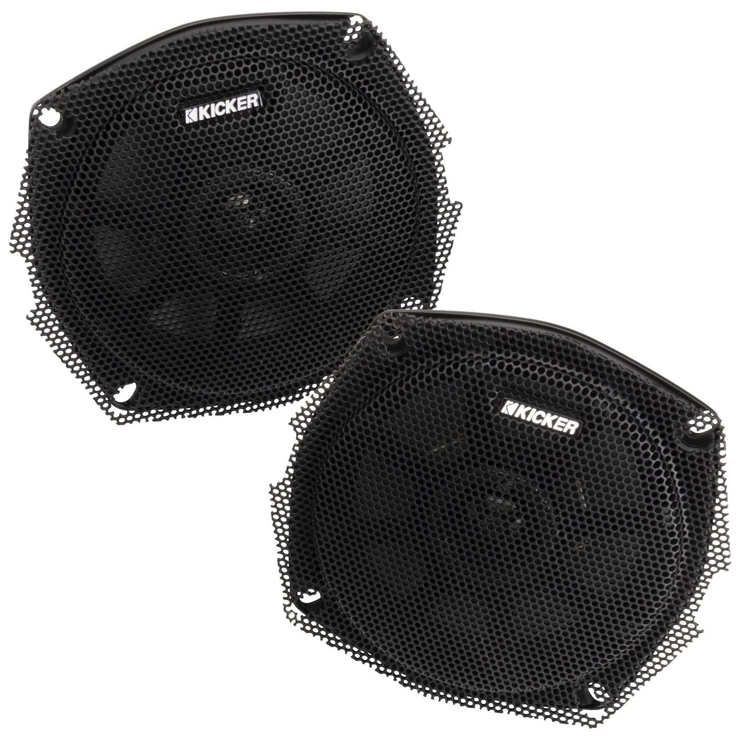 Kicker 50HDR982 5.75" Fairing Speaker Upgrade Kit Compatible with 1998-2013 Harley Davidson Road Glide