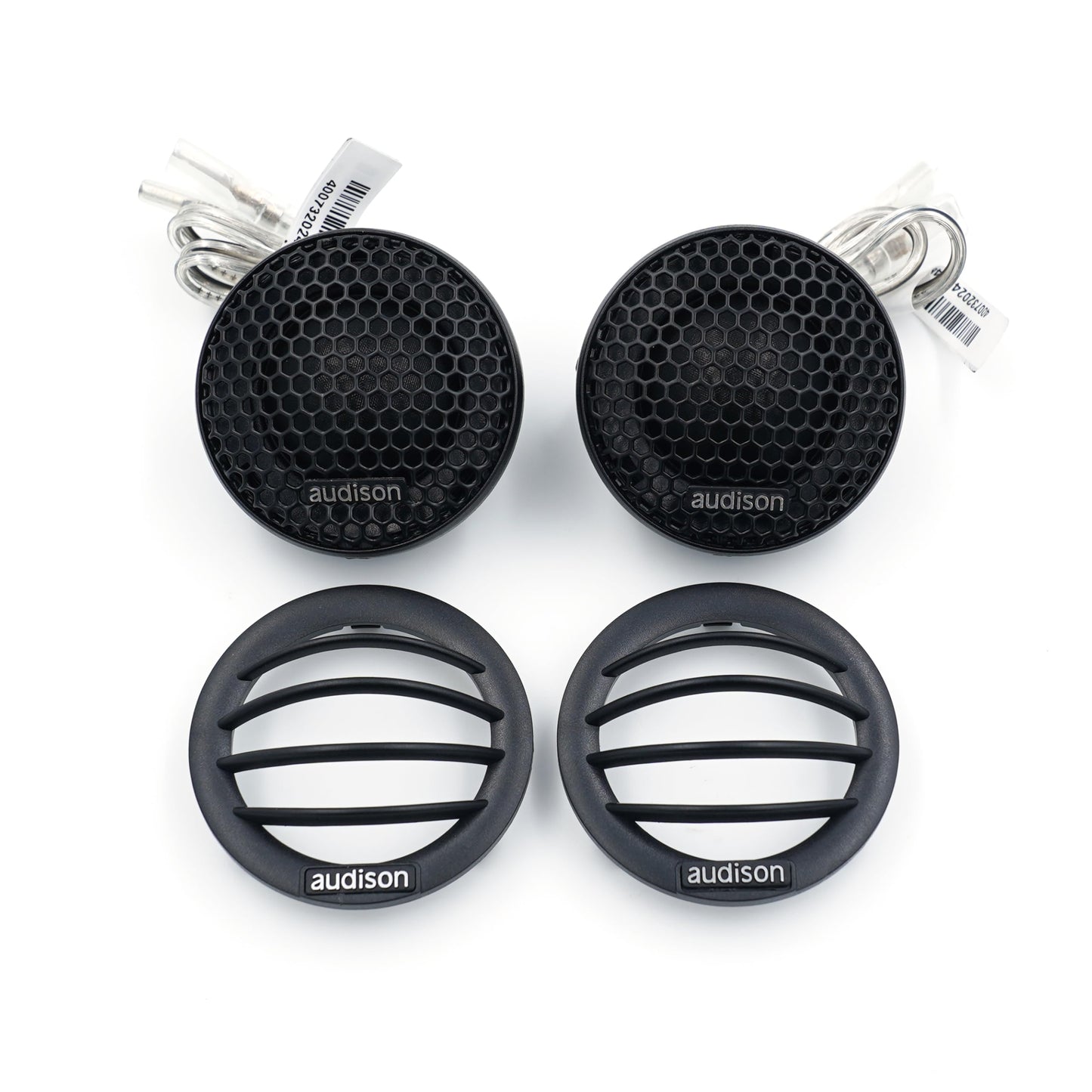 Audison AP 1P 1" Component Tweeters with Crossovers (Pair)