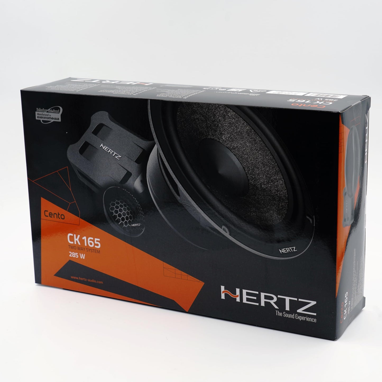 Hertz Cento Series CK 165 6.5" Two-Way Component Speakers - Pair