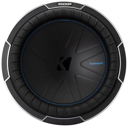 Kicker 51CWQ124 CompQ Q-Class 12" Subwoofer, Dual 4-Ohm Voice Coils