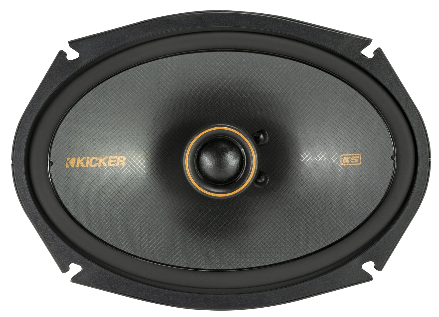 Kicker 51KSC6904 Coaxial Speaker System, 2-Way Design, Pair, 6" x 9"