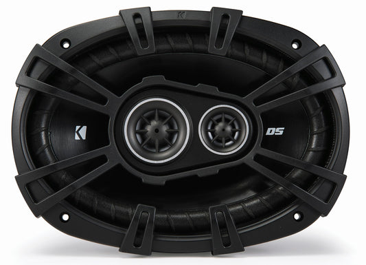 Kicker 43DSC69304 6x9-Inch (160x230mm) 3-Way Speakers, 4-Ohm (Pair)