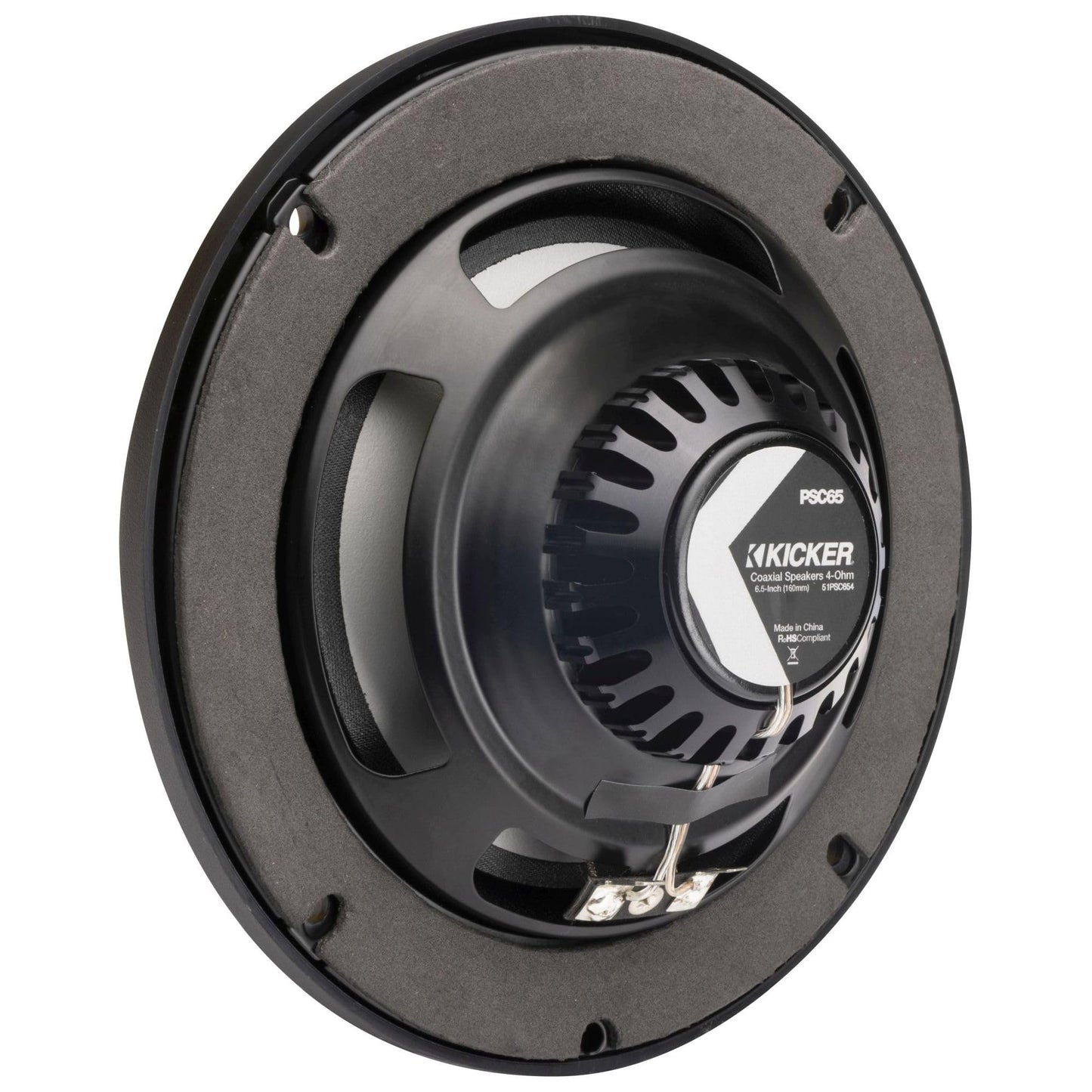 Kicker 51PSC652 PSC65 6.5-Inch PowerSports Weather-Proof Coaxial Speakers, 2-Ohm