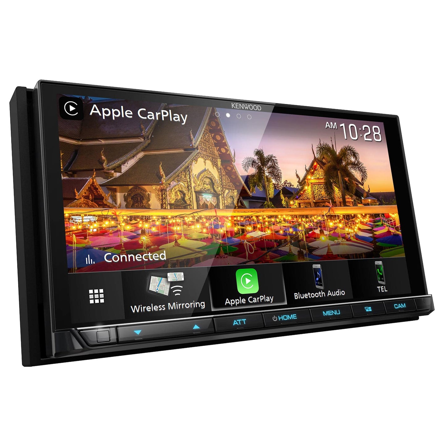 Kenwood DMX958XR 6.8" AM FM HD Wireless CarPlay, Android Auto + CMOS-230LP Backup Camera