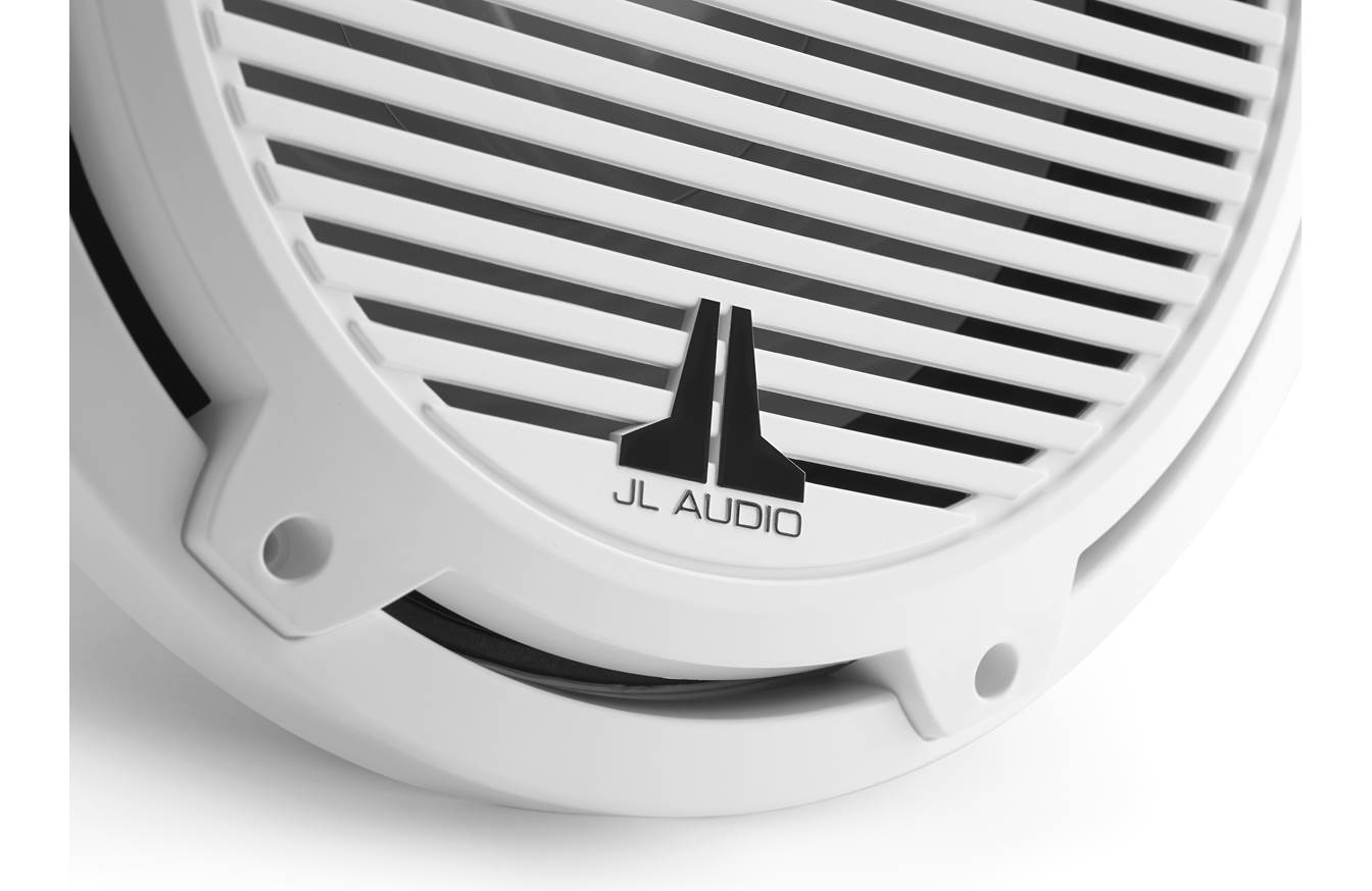 JL Audio M3-10IB-C-Gw-4 10-inch Marine Subwoofer, White Classic Grille 93527