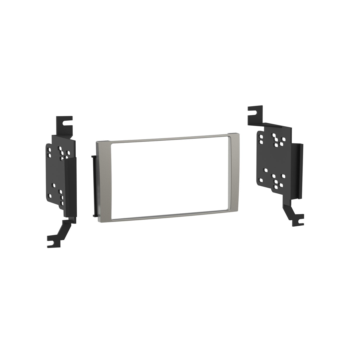 Metra 95-7325S Double-DIN Dash Kit for Hyundai Santa Fe 2007-2012 - Silver