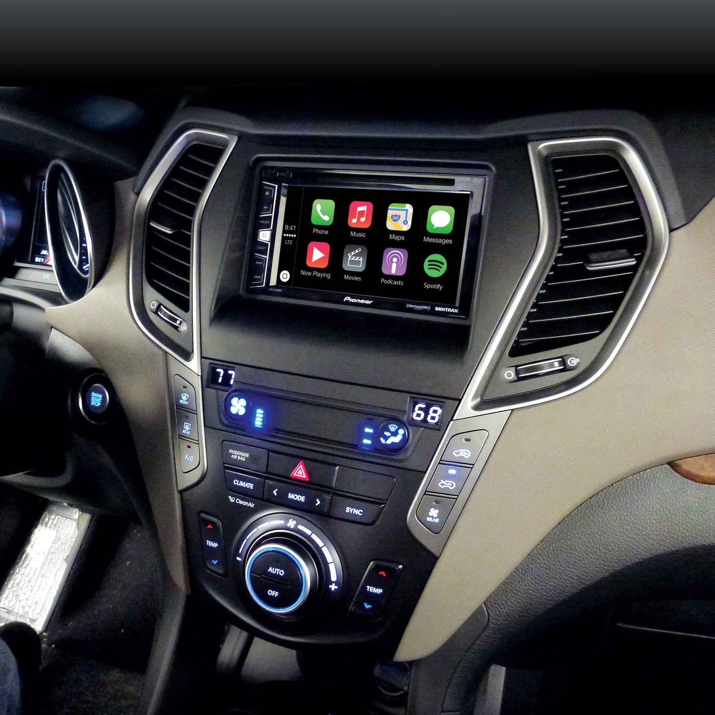 Metra 99-7385B Dash Kit for Hyundai Santa Fe 2017-2018