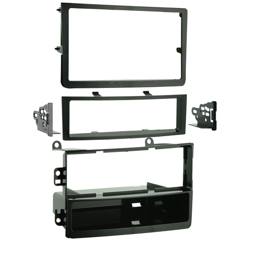 Metra 99-7602 Single/Double-DIN Dash Kit for 2006-2008 Nissan 350Z