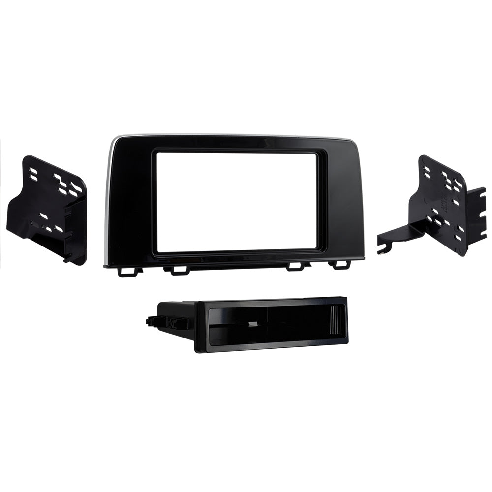 Metra 99-7817HG Single-DIN Dash Kit for Honda CR-V LX 2017-2022 High Gloss Black