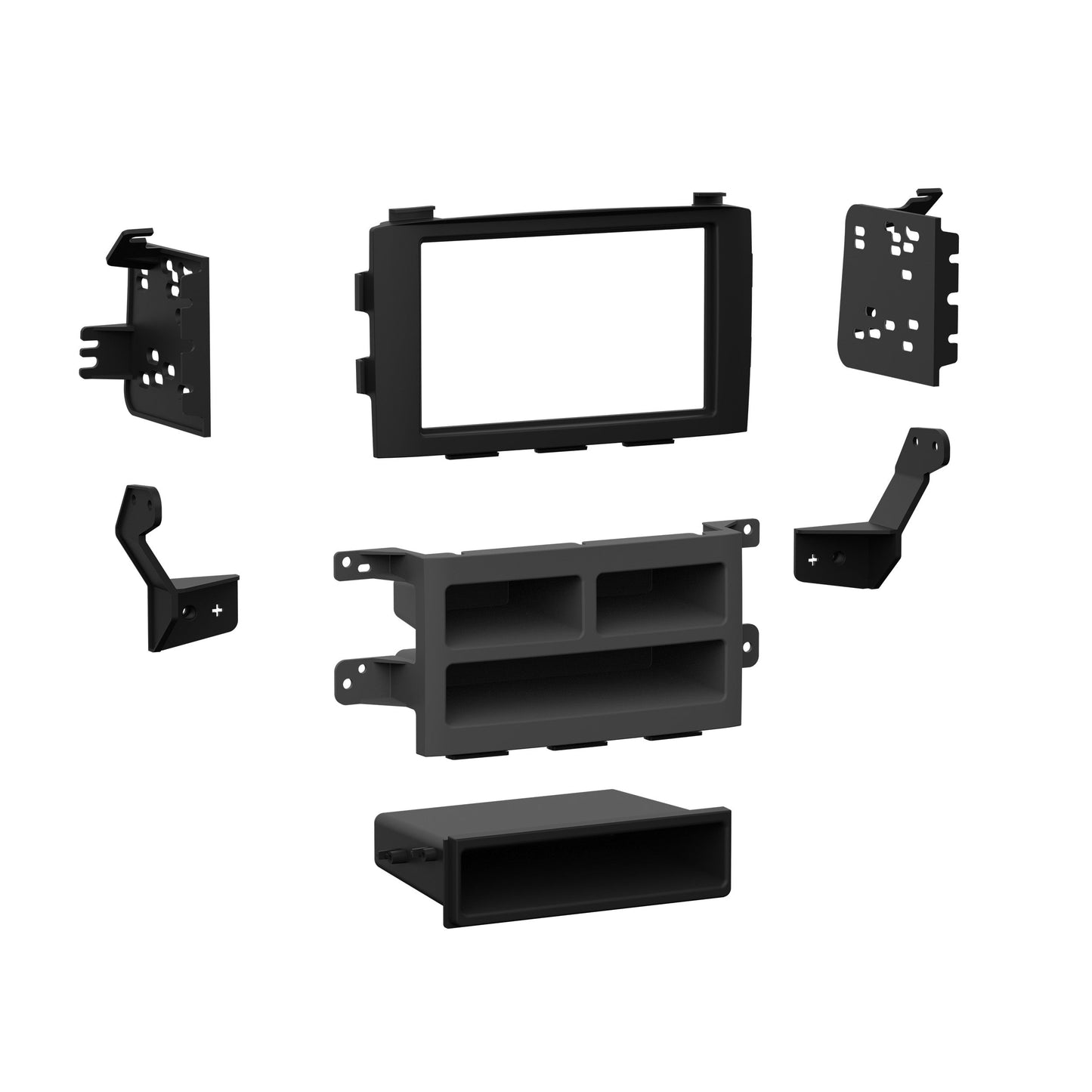 Metra 99-7819 Single/Double-DIN Dash Kit for Honda Pilot 2006-2008 With Factory NAV