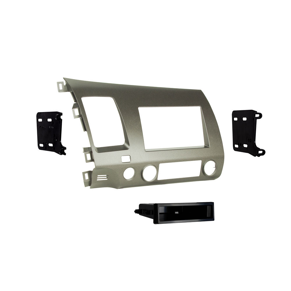 Metra 99-7871T Single/Double-DIN Dash Kit for Honda Civic 2006-2011 Taupe