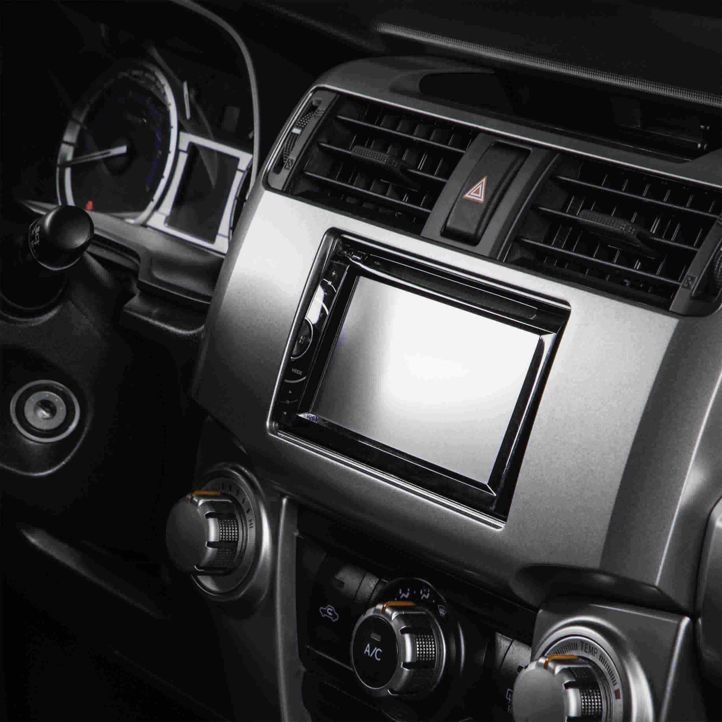 Metra 99-8271S Single/Double-DIN Dash Kit for Toyota 4Runner Silver