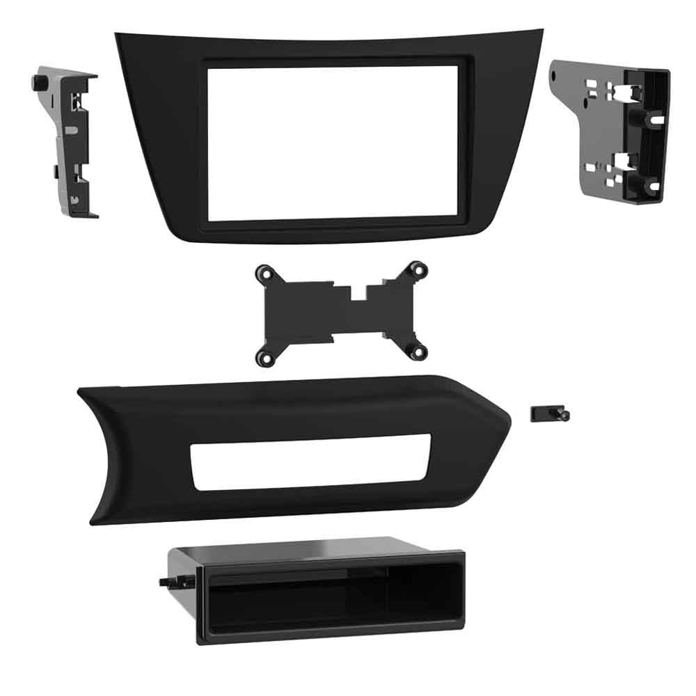 Metra 99-8725B Single-DIN/Double-DIN Dash Kit for Mercedes-Benz C-Class