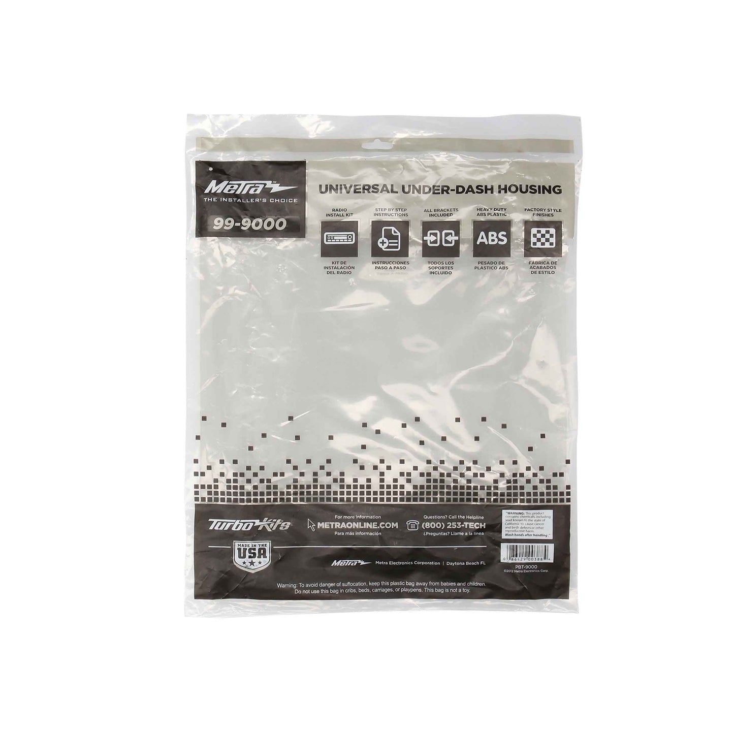 Metra 99-9000 Universal Single-DIN Under-Dash Radio Housing