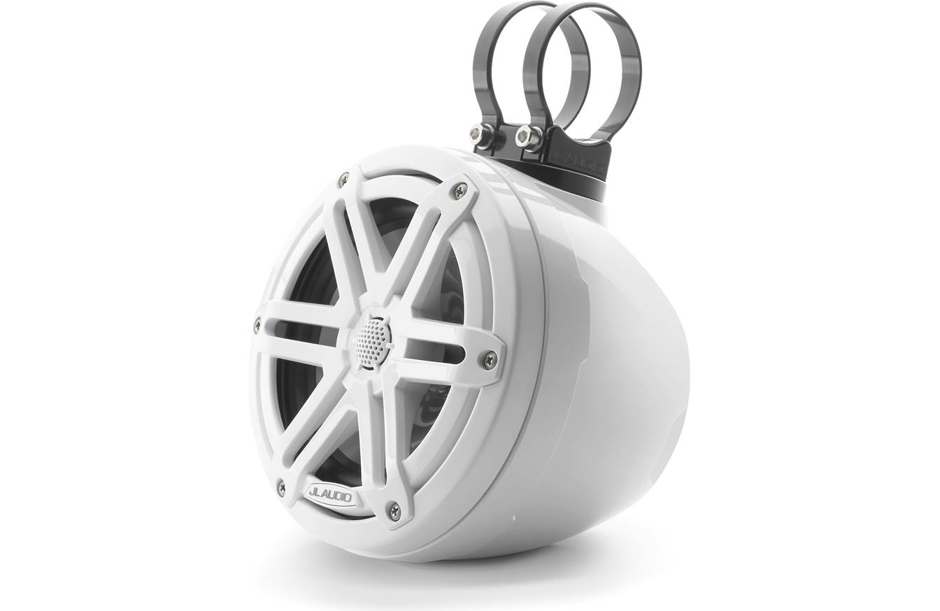 JL Audio M3-650VEX-Gw-S-Gw 6.5-inch Tower Coaxial System, White Sport Grilles 93400