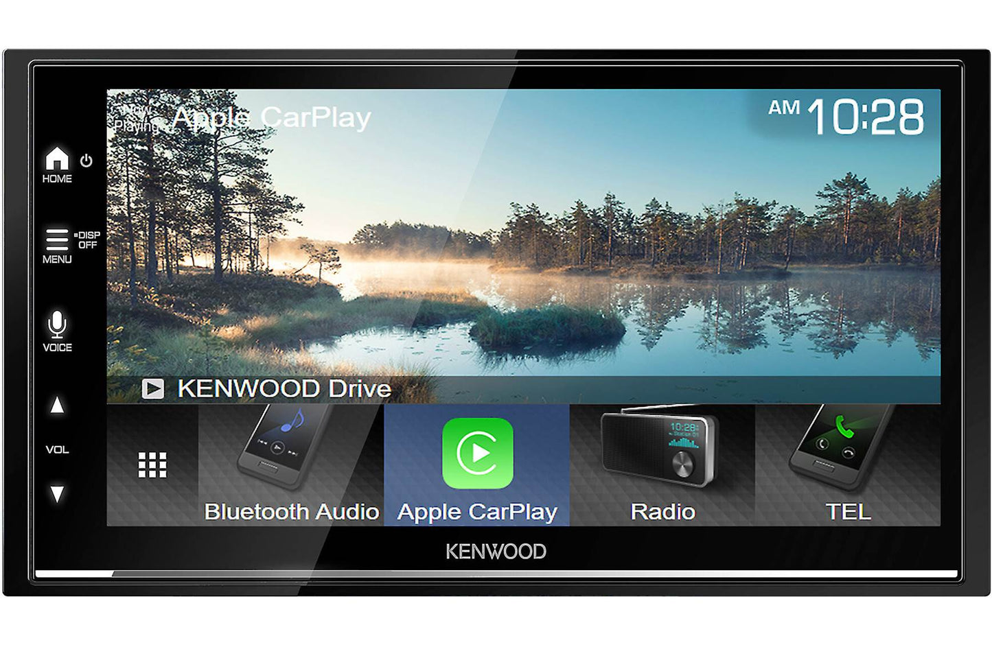 Kenwood DMX8709S 6.8" Touch Screen Car Stereo-Wireless Apple CarPlay, Android Auto + CMOS-230 Backup Camera