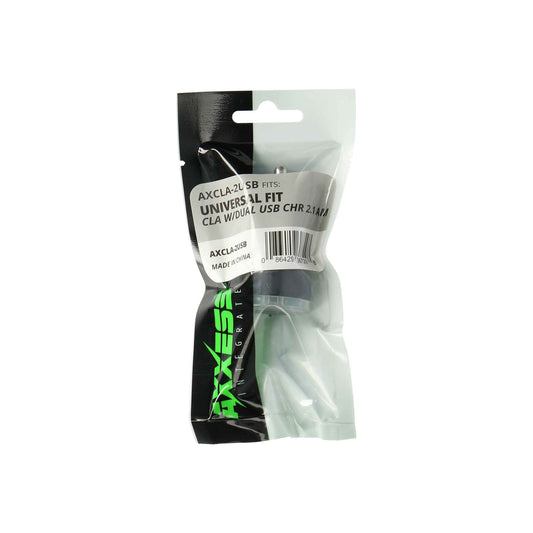 AXCLA-2USB Axxess Dual USB Charge/Audio Adapter Universal