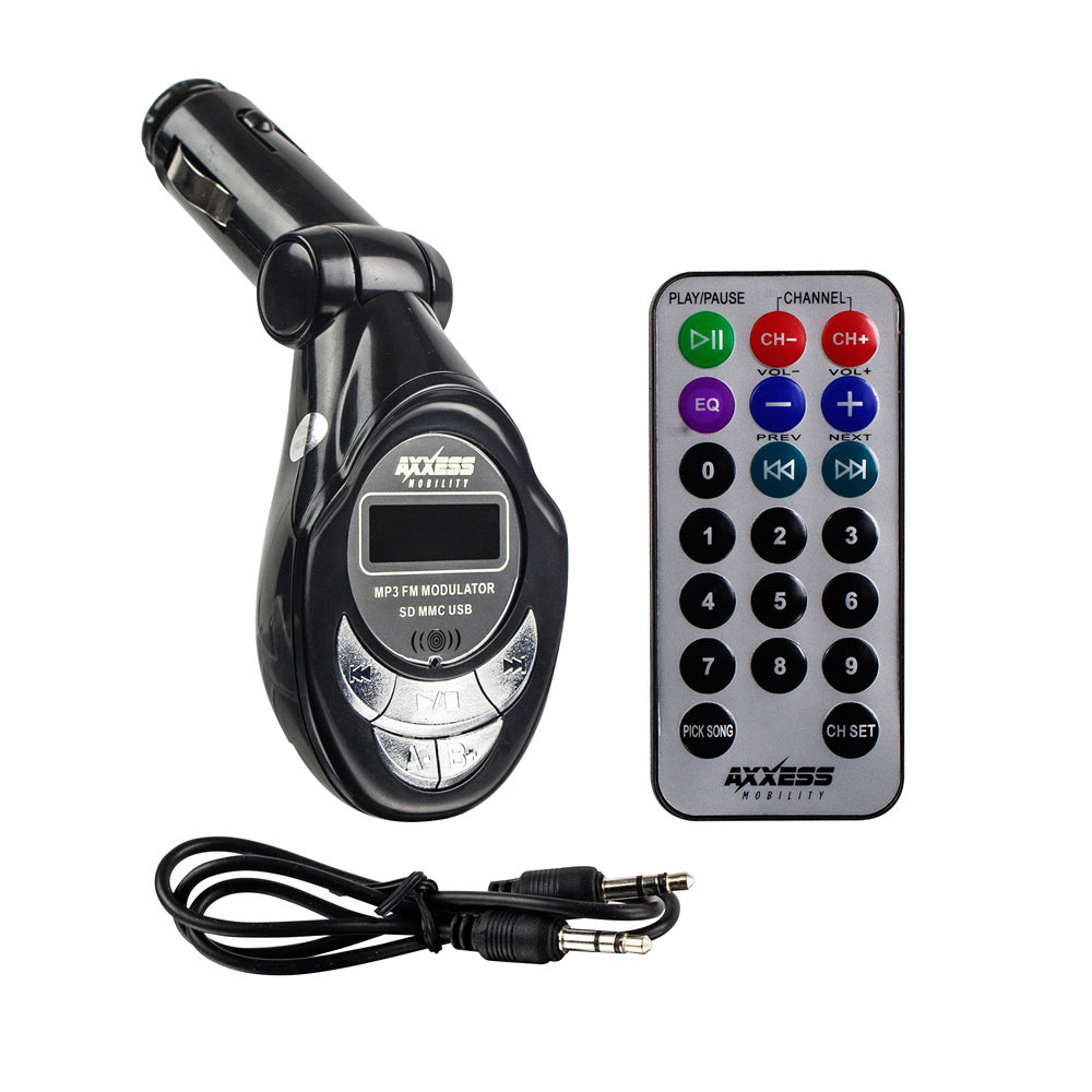 Axxess AXM-DC06 Wireless FM Modulator with SD Card Slot