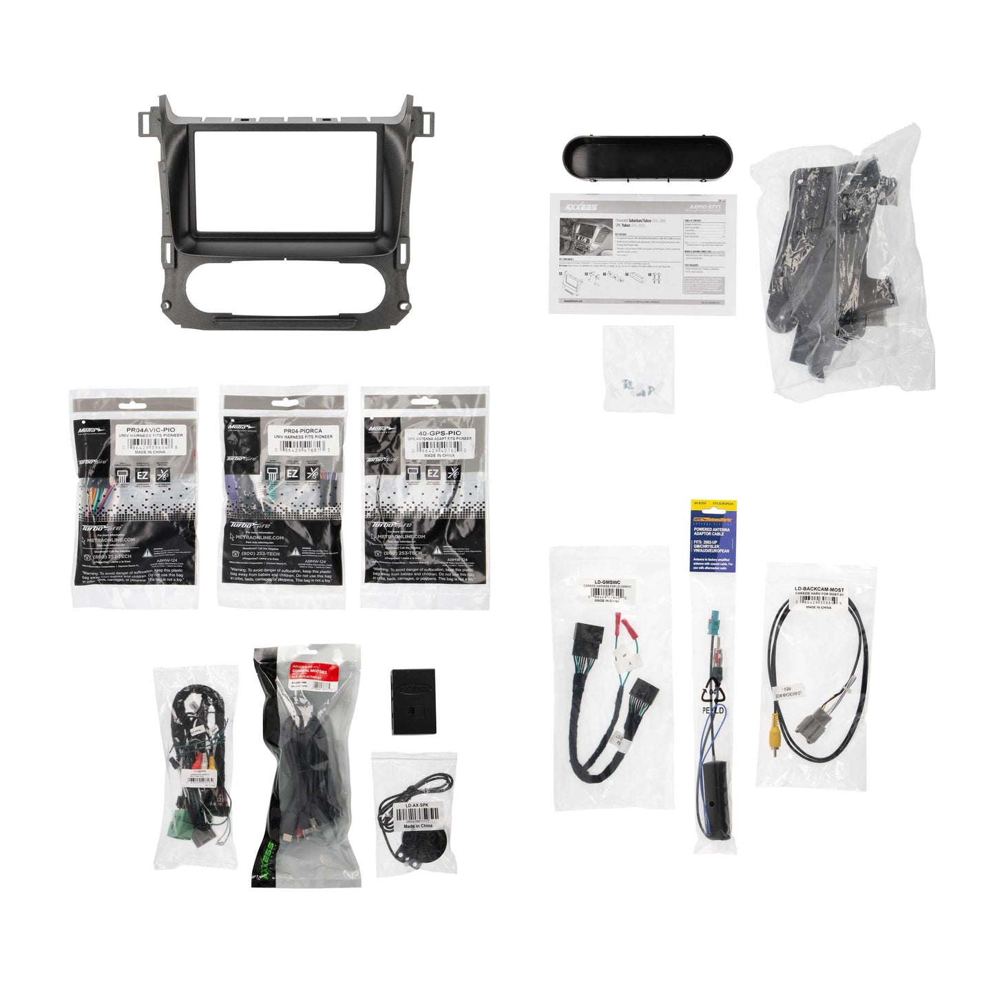 Axxess AXPIO-STY1 Pioneer Radio Integration Kit for GM SUVs 2015-2020