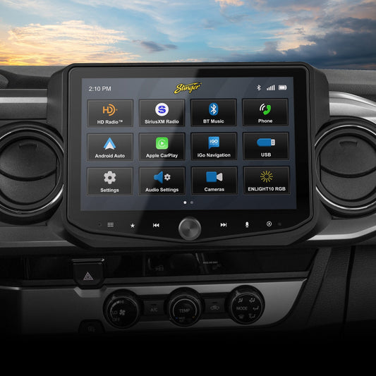 Stinger SR-TAC16HX HORIZON10/HEIGH10 Radio Integration Kit for 2016-2023 Toyota Tacoma - view 2