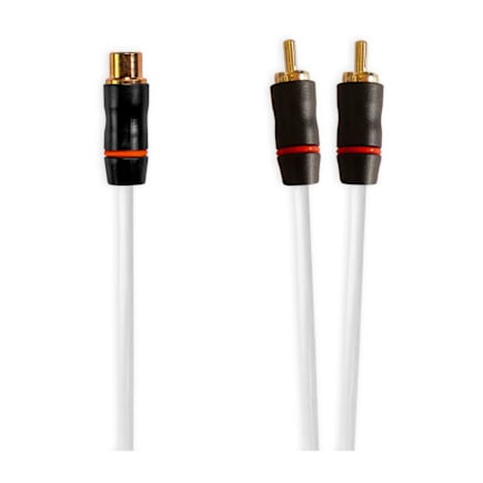 Fusion RCA Cables, RCA Splitter Cable, Female to Dual Male — 010-12895-00 — view 1