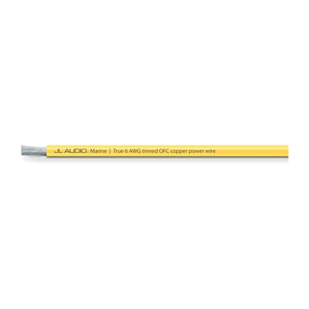 JL Audio ABYC Power Wire, 6 AWG, 200' (XM-YPW6-200) - 010-13459-00 — product view 1