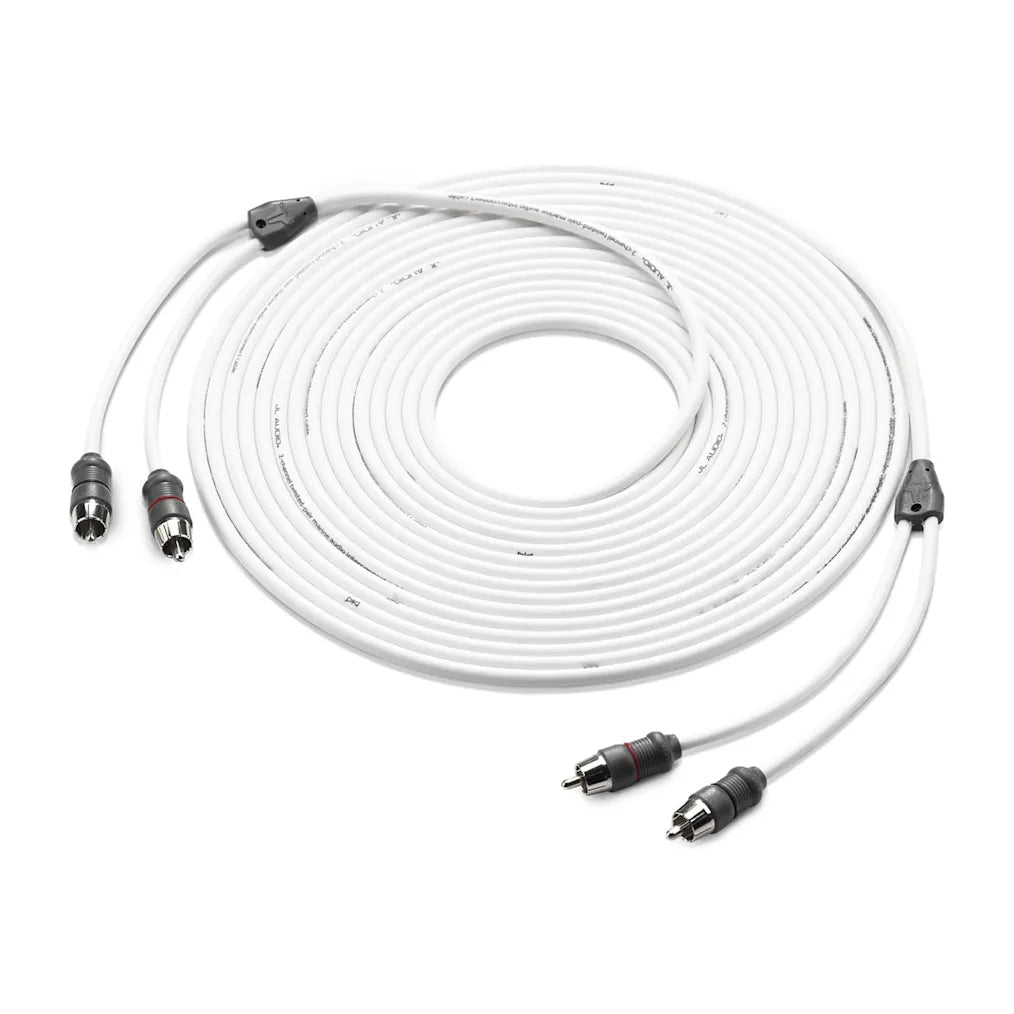 JL Audio Marine Audio Interconnect , 2-channel, 25' (XMD-WHTAIC2-25) - 010-13415-00 (90439)