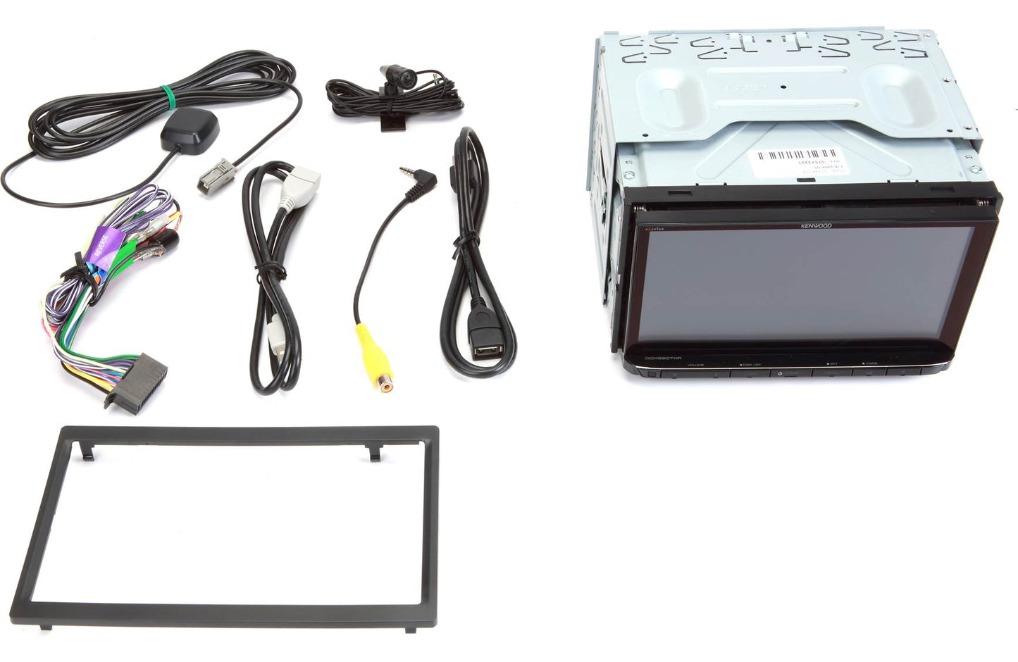 Kenwood DDX9907XR 6.8" DVD Car Stereo- Wireless Apple CarPlay, Android Auto + CMOS-130 Backup Camera